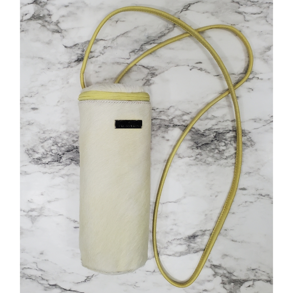 Trussardi Pony Hair Cylinder Crossbody Bag